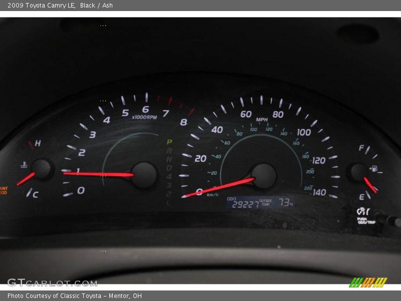 Black / Ash 2009 Toyota Camry LE
