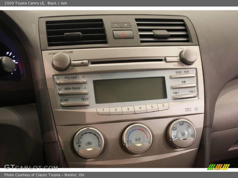 Black / Ash 2009 Toyota Camry LE