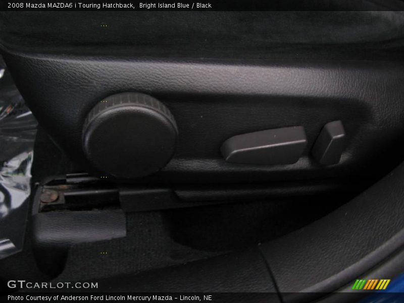 Bright Island Blue / Black 2008 Mazda MAZDA6 i Touring Hatchback
