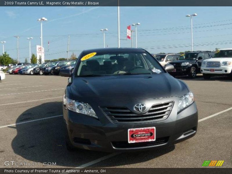 Magnetic Gray Metallic / Bisque 2009 Toyota Camry LE