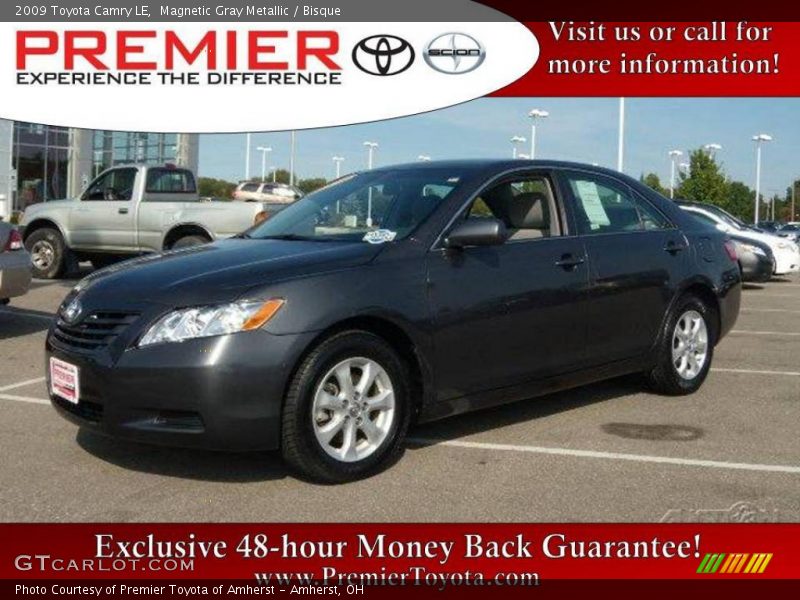 Magnetic Gray Metallic / Bisque 2009 Toyota Camry LE