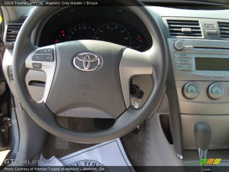 Magnetic Gray Metallic / Bisque 2009 Toyota Camry LE