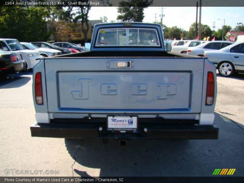 Silver Blue / Beige 1984 Jeep J Series Truck J10 4x4