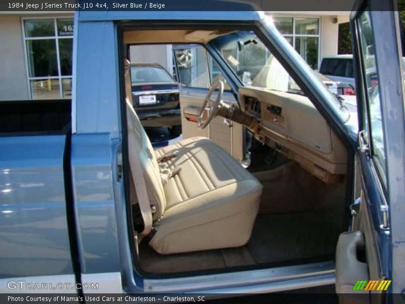 Silver Blue / Beige 1984 Jeep J Series Truck J10 4x4