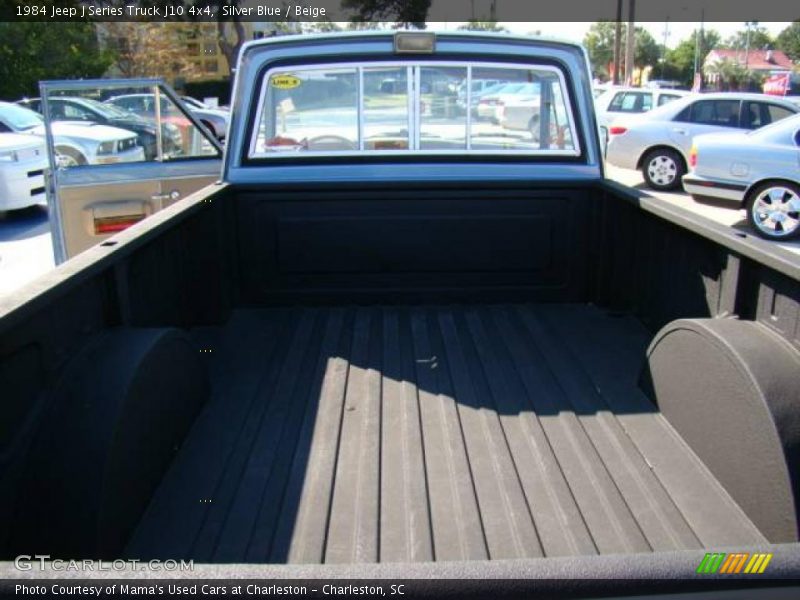 Silver Blue / Beige 1984 Jeep J Series Truck J10 4x4