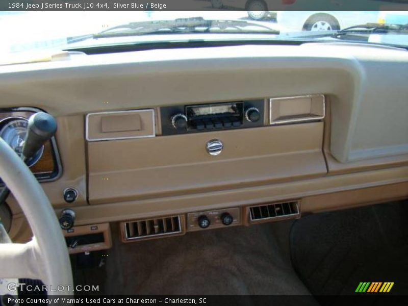 Silver Blue / Beige 1984 Jeep J Series Truck J10 4x4