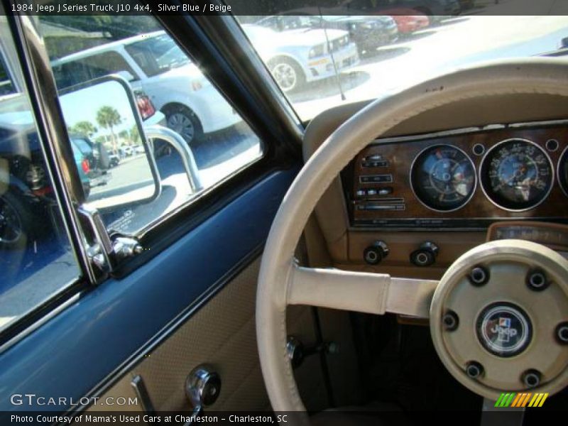 Silver Blue / Beige 1984 Jeep J Series Truck J10 4x4