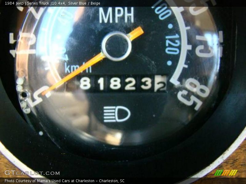 Silver Blue / Beige 1984 Jeep J Series Truck J10 4x4