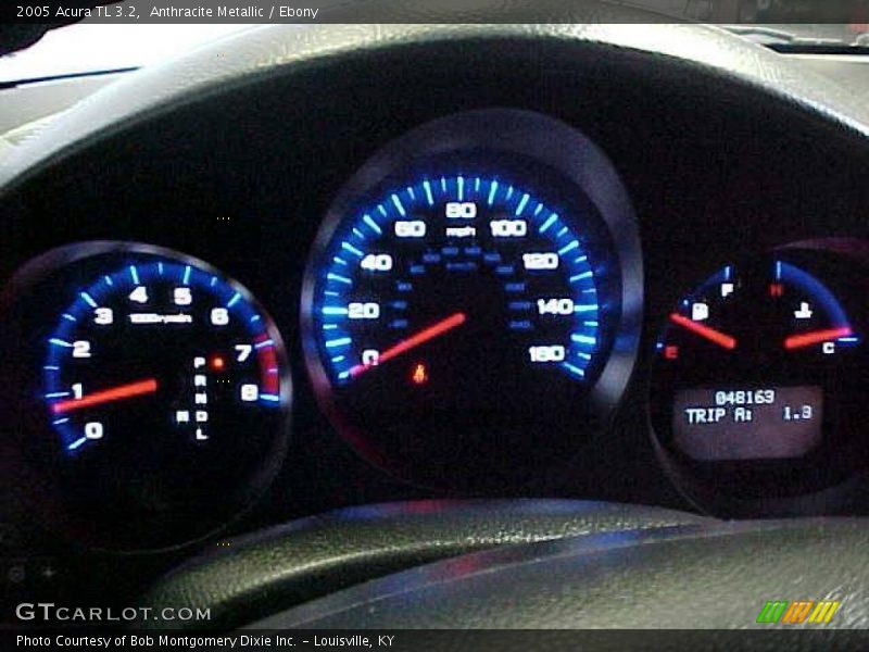 Anthracite Metallic / Ebony 2005 Acura TL 3.2