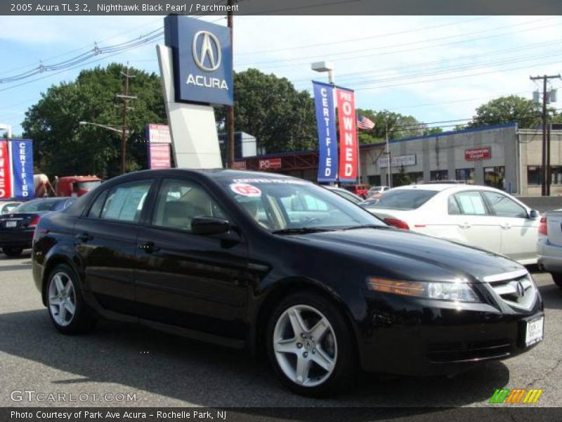 Nighthawk Black Pearl / Parchment 2005 Acura TL 3.2