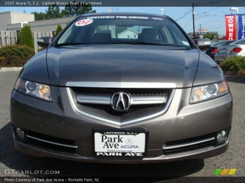Carbon Bronze Pearl / Parchment 2007 Acura TL 3.2