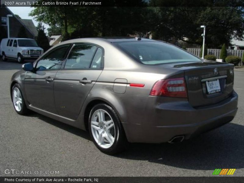 Carbon Bronze Pearl / Parchment 2007 Acura TL 3.2