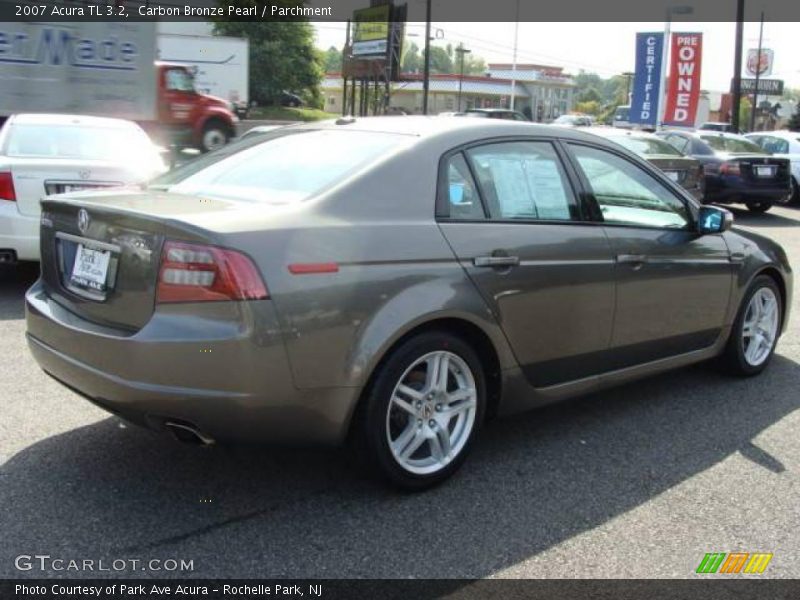 Carbon Bronze Pearl / Parchment 2007 Acura TL 3.2
