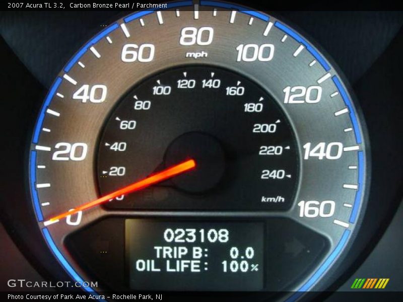 Carbon Bronze Pearl / Parchment 2007 Acura TL 3.2