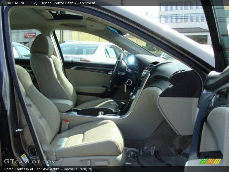 Carbon Bronze Pearl / Parchment 2007 Acura TL 3.2