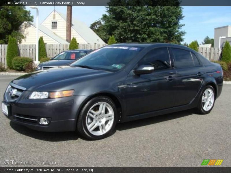 Carbon Gray Pearl / Ebony 2007 Acura TL 3.2