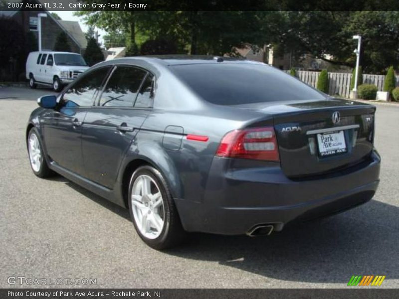 Carbon Gray Pearl / Ebony 2007 Acura TL 3.2