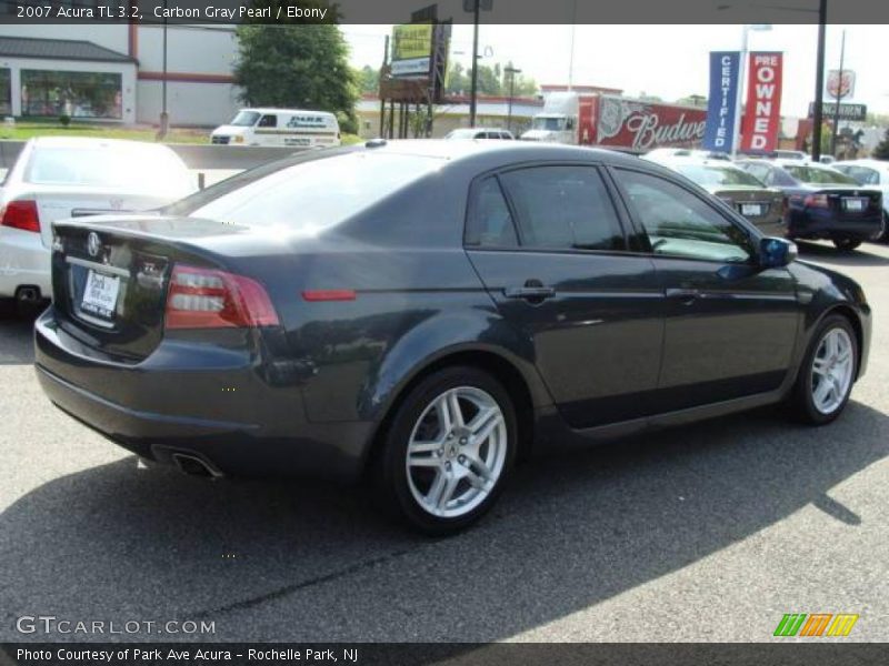 Carbon Gray Pearl / Ebony 2007 Acura TL 3.2