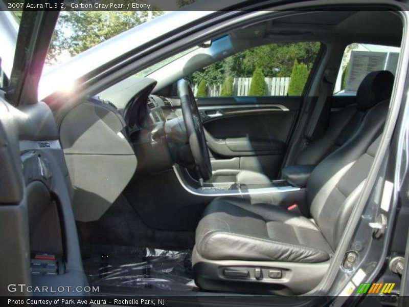 Carbon Gray Pearl / Ebony 2007 Acura TL 3.2