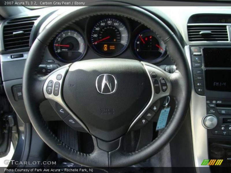 Carbon Gray Pearl / Ebony 2007 Acura TL 3.2