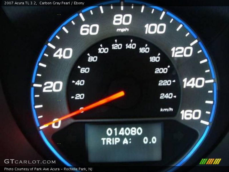 Carbon Gray Pearl / Ebony 2007 Acura TL 3.2