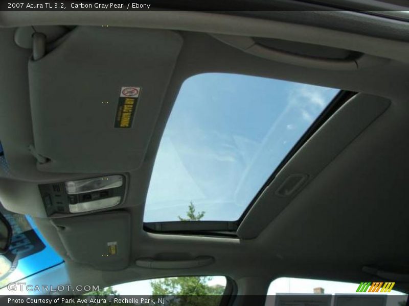 Carbon Gray Pearl / Ebony 2007 Acura TL 3.2