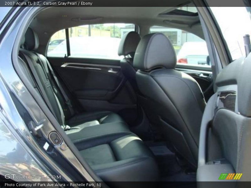 Carbon Gray Pearl / Ebony 2007 Acura TL 3.2