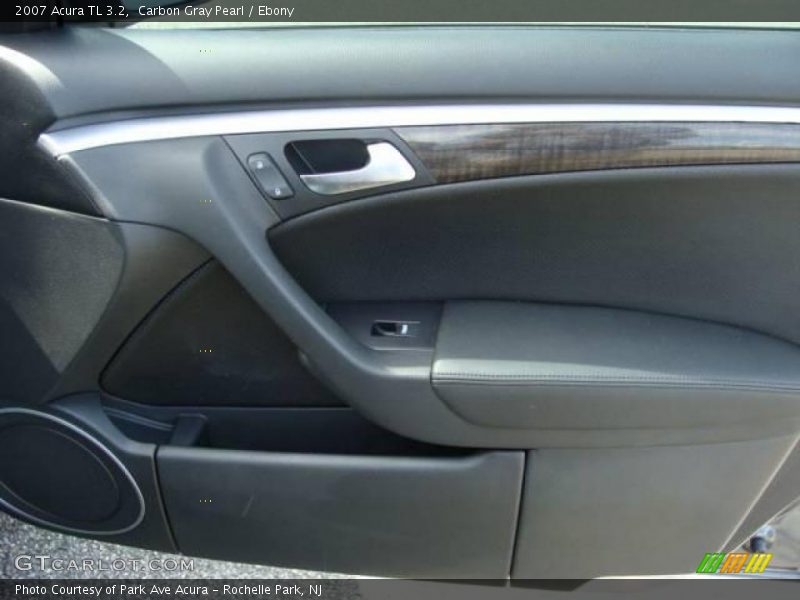 Carbon Gray Pearl / Ebony 2007 Acura TL 3.2