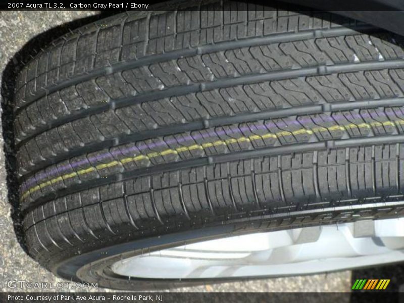 Carbon Gray Pearl / Ebony 2007 Acura TL 3.2