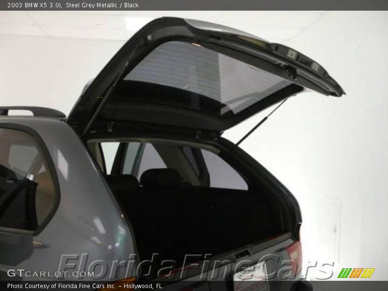 Steel Grey Metallic / Black 2003 BMW X5 3.0i