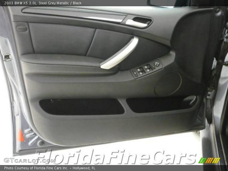 Steel Grey Metallic / Black 2003 BMW X5 3.0i
