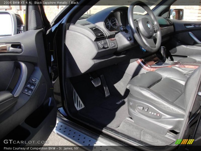 Black Sapphire Metallic / Black 2006 BMW X5 4.4i