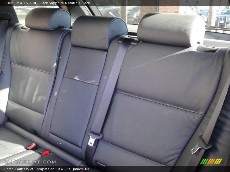 Black Sapphire Metallic / Black 2006 BMW X5 4.4i