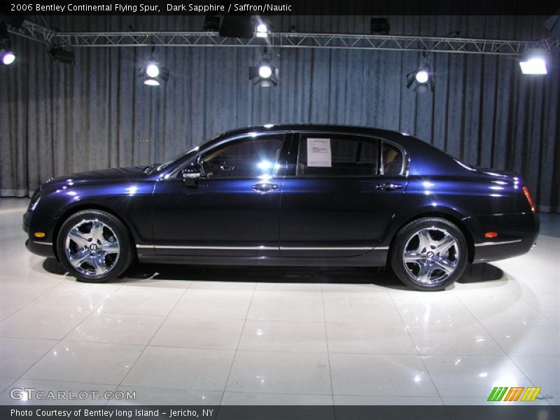 Dark Sapphire / Saffron/Nautic 2006 Bentley Continental Flying Spur