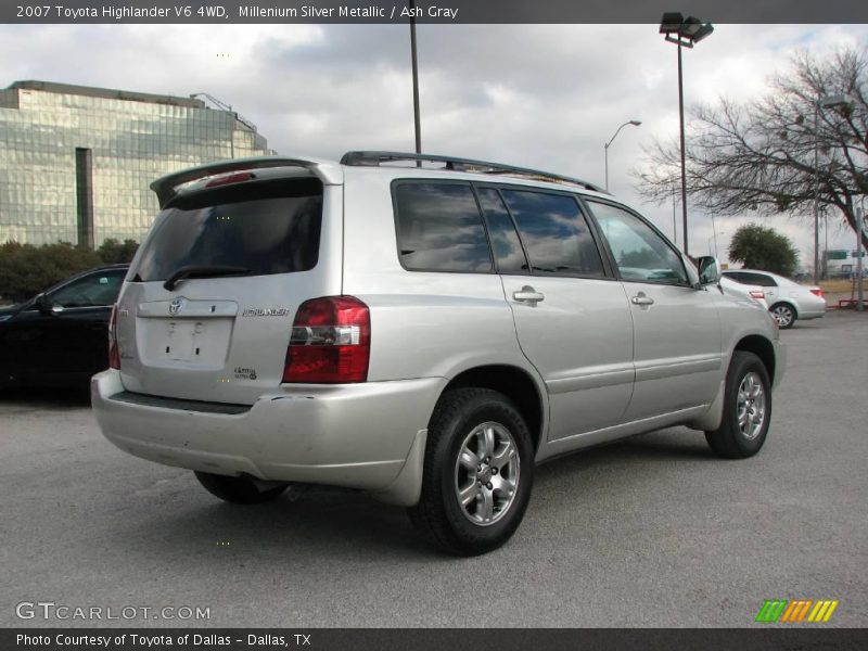 Millenium Silver Metallic / Ash Gray 2007 Toyota Highlander V6 4WD