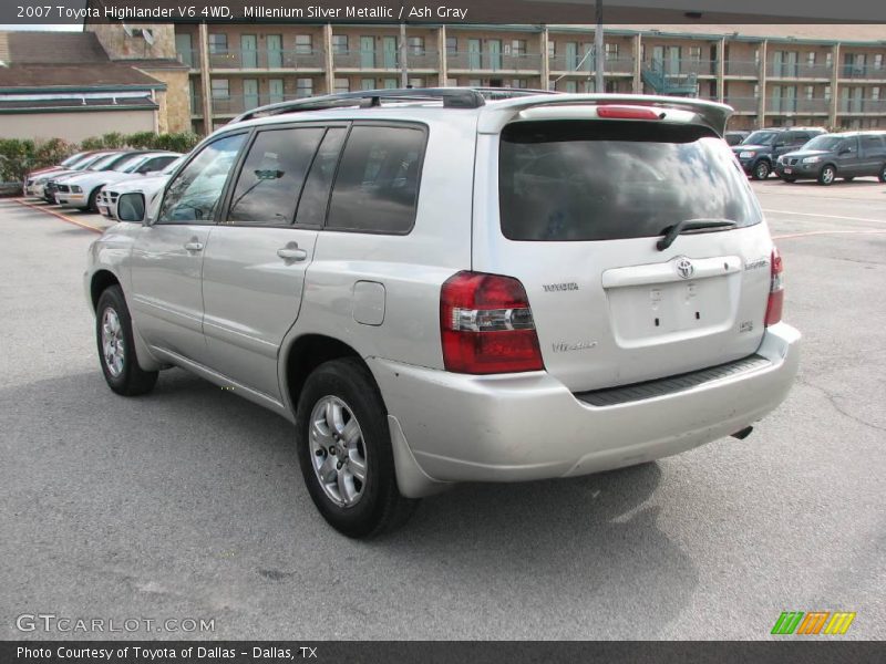 Millenium Silver Metallic / Ash Gray 2007 Toyota Highlander V6 4WD