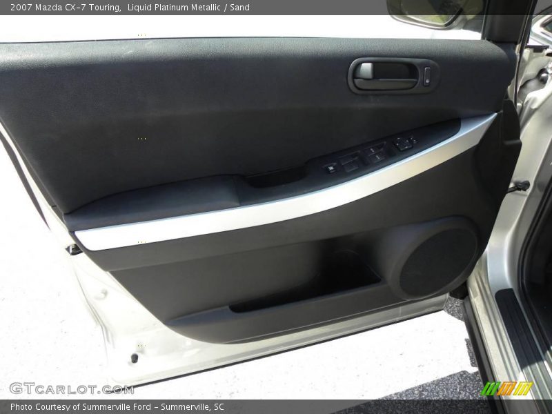 Liquid Platinum Metallic / Sand 2007 Mazda CX-7 Touring