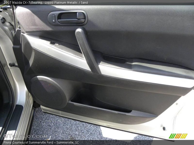 Liquid Platinum Metallic / Sand 2007 Mazda CX-7 Touring