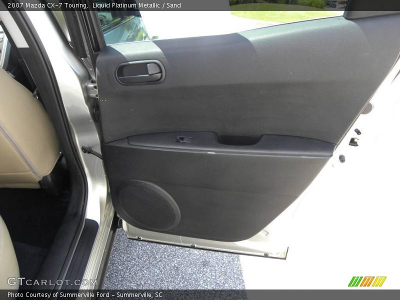 Liquid Platinum Metallic / Sand 2007 Mazda CX-7 Touring