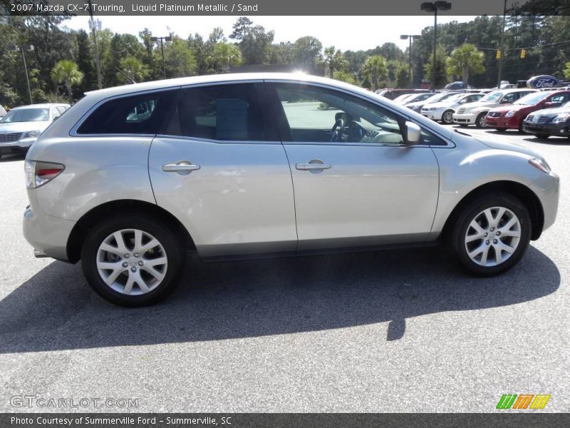 Liquid Platinum Metallic / Sand 2007 Mazda CX-7 Touring