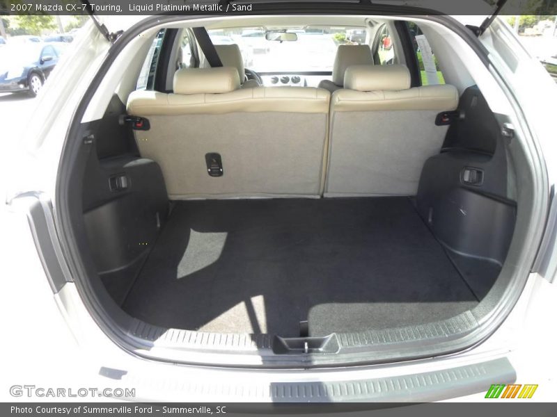 Liquid Platinum Metallic / Sand 2007 Mazda CX-7 Touring
