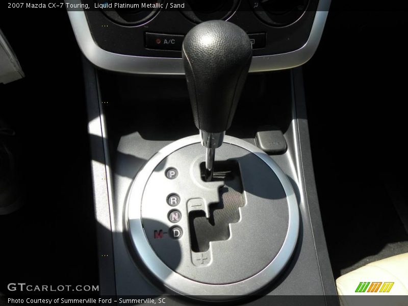 Liquid Platinum Metallic / Sand 2007 Mazda CX-7 Touring