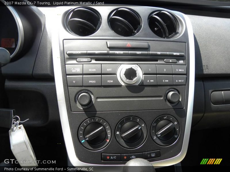 Liquid Platinum Metallic / Sand 2007 Mazda CX-7 Touring