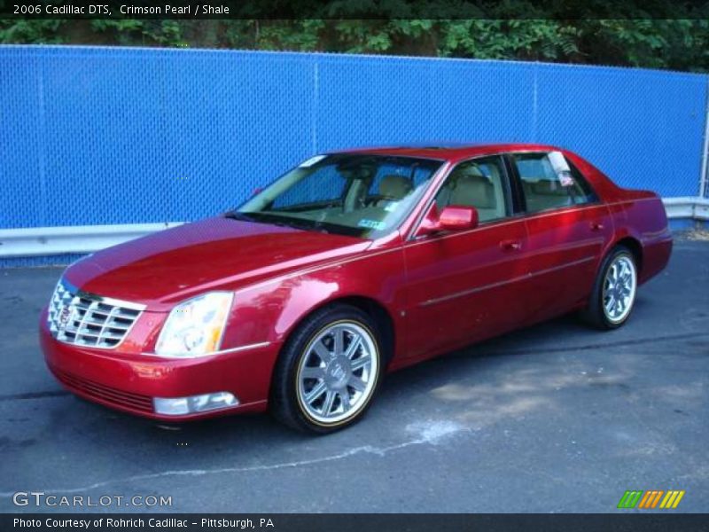 Crimson Pearl / Shale 2006 Cadillac DTS