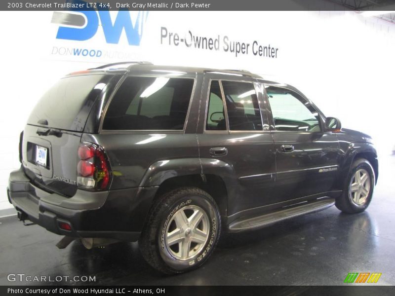 Dark Gray Metallic / Dark Pewter 2003 Chevrolet TrailBlazer LTZ 4x4