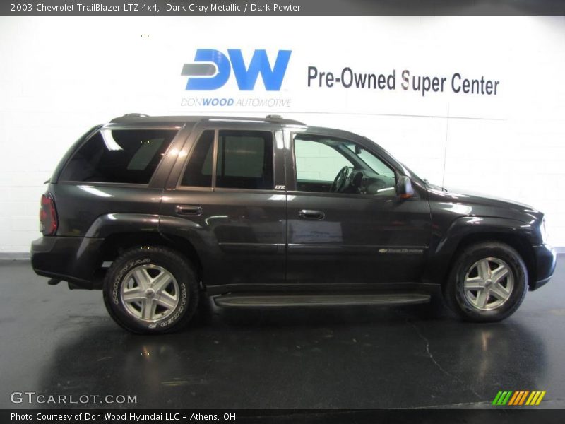 Dark Gray Metallic / Dark Pewter 2003 Chevrolet TrailBlazer LTZ 4x4