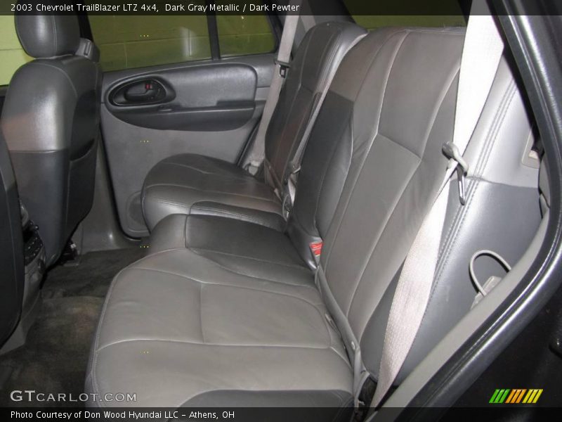 Dark Gray Metallic / Dark Pewter 2003 Chevrolet TrailBlazer LTZ 4x4