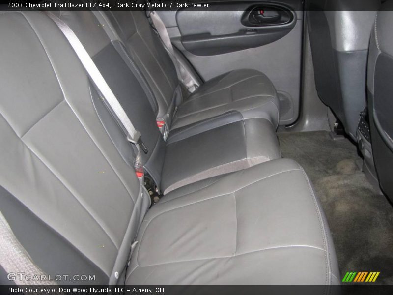 Dark Gray Metallic / Dark Pewter 2003 Chevrolet TrailBlazer LTZ 4x4