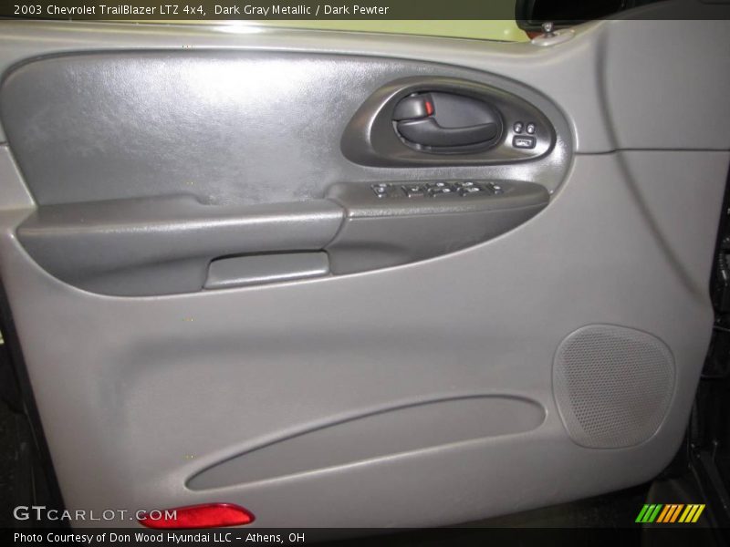 Dark Gray Metallic / Dark Pewter 2003 Chevrolet TrailBlazer LTZ 4x4