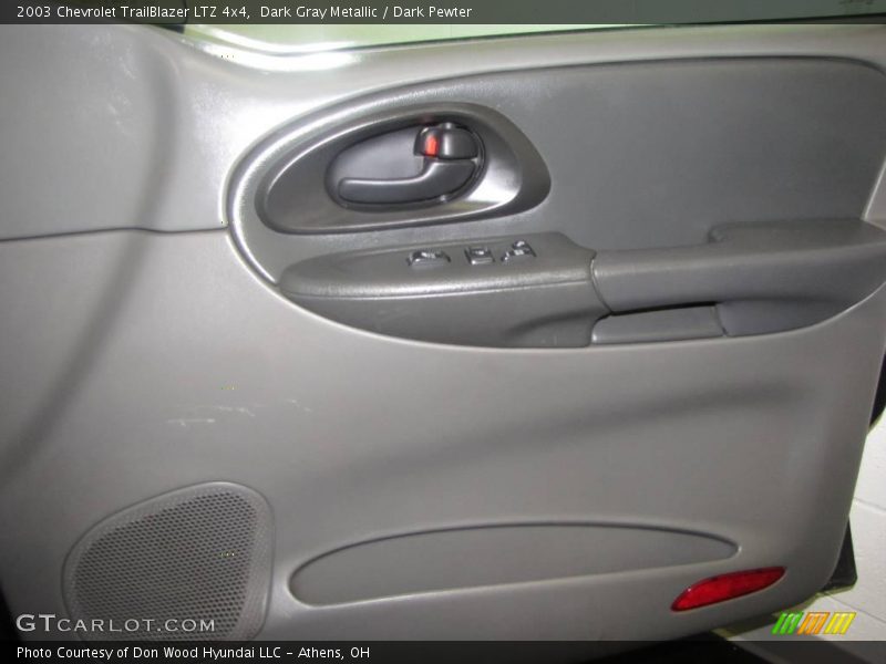 Dark Gray Metallic / Dark Pewter 2003 Chevrolet TrailBlazer LTZ 4x4